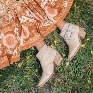 Spell Mystic Ankle Boots in Stone